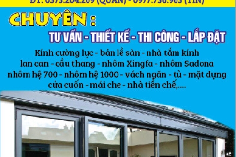 NHÔM KÍNH GIÁ RẺ TIỀN GIANG