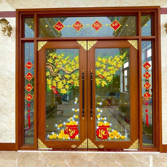 CỬA CHÍNH HỆ THỦY LỰC , CỬA PHÒNG XINGFA NHẬP KHẨU QUẢNG ĐÔNG HỆ 1000 + KÍNH GHÉP SỮA 10.38 CƯỜNG LỰC