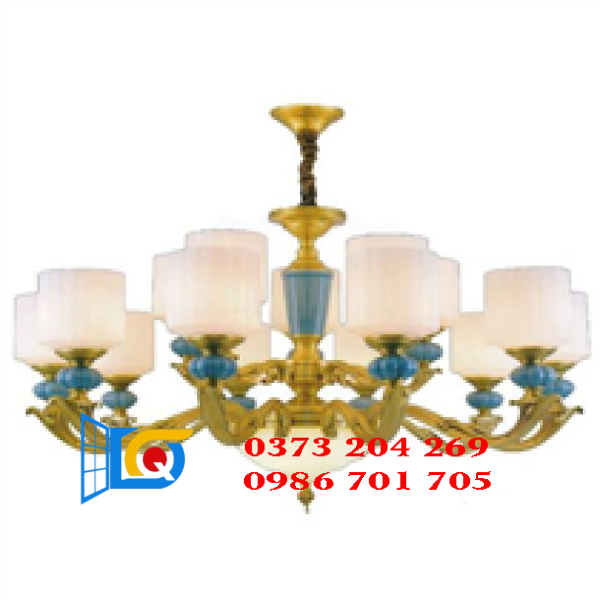 ĐÈN CHÙM ĐỒNG EUROTO CD-29/10+5