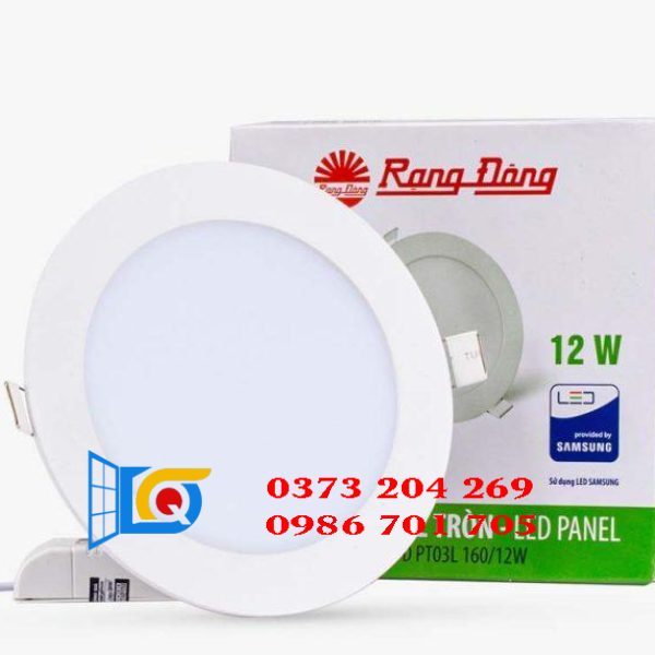 Đèn LED Panel Tròn 160/12W – PT03 160/12W
