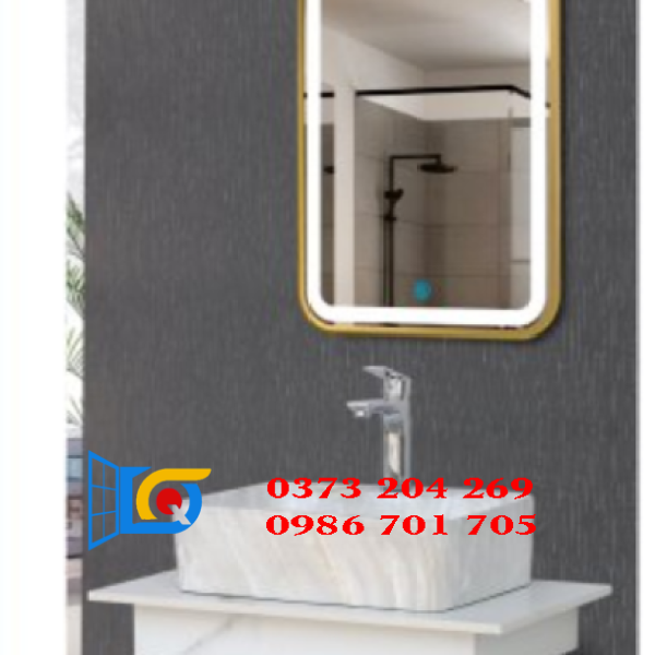 Bộ Lavabo Cao Cấp + Gương Led Zico BD-5065