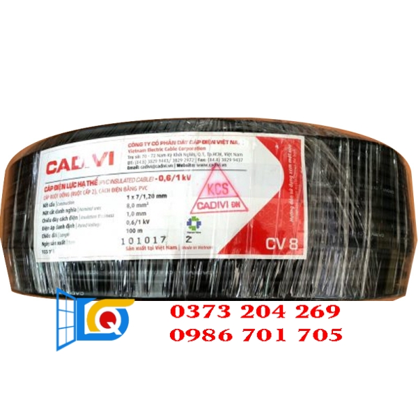 Dây cáp điện Cadivi CV 8.0