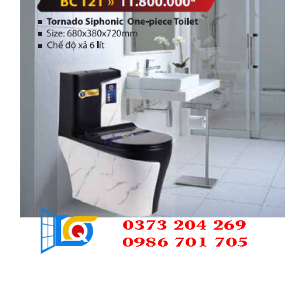 bồn cầu khối BC T21 yoshi
