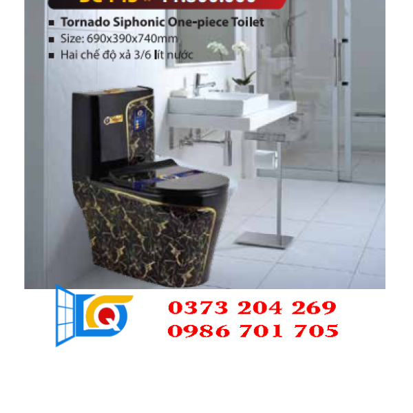 bồn cầu khối BC T43 yoshi