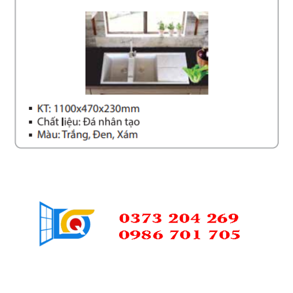 chậu rửa chén CR12 Yoshi