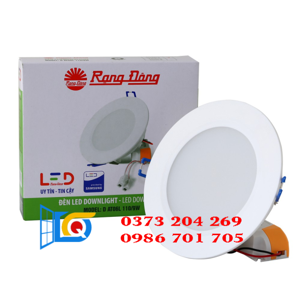 Đèn LED Downlight AT06 90/7W 6500K SS