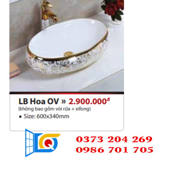 labo sứ yoshi LB Hoa OV