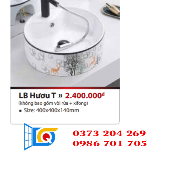 labo sứ yoshi LB Hươu T
