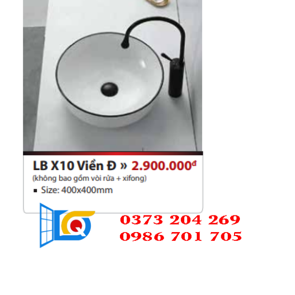 Labo sứ LB X10 Viền Đ Yoshi