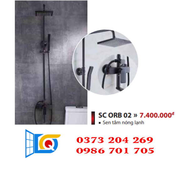 vòi sen tắm SC ORB 02 Yoshi